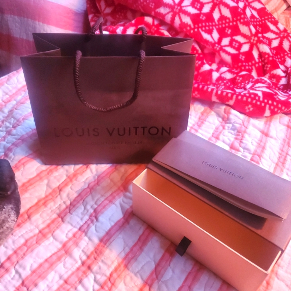 Authentic Louis Vuitton Bag and Sunglass Box